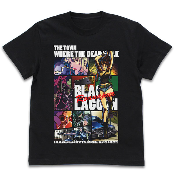 COSPA Black Lagoon Full Color T-shirt /BLACK-M
