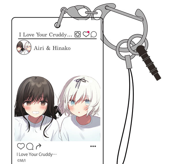 COSPA Kitanai Kimi ga Ichiban Kawaii SNS Style Acrylic Multi Keychain Bild 1