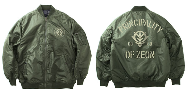 COSPA Mobile Suit Gundam Zeon Soldier MA-1 Jacket/MOSS-XL รูปภาพ 1