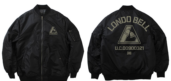 COSPA Mobile Suit Gundam Unicorn Londo Bell MA-1 Jacket/BLACK-L รูปภาพ 1