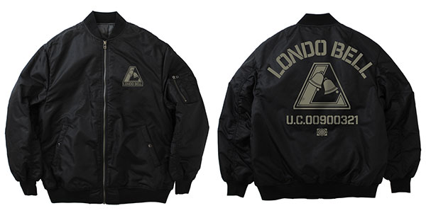 COSPA 機動戦士ガンダムUC ロンド・ベル MA-1ジャケット/BLACK-XL 画像 1