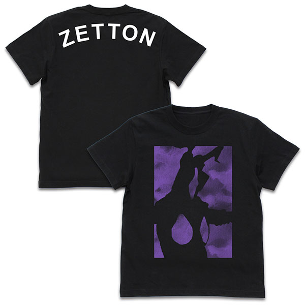 COSPA Ultraman Zetton Silhouette T-shirt /BLACK-L