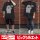 COSPA Gintama Elizabeth "Never Stand Behind Me" Big Silhouette T-shirt /BLACK-L รูปภาพ 2