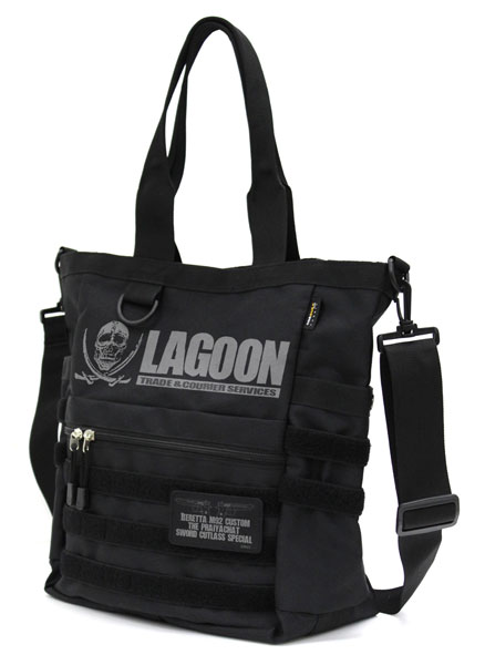 COSPA Black Lagoon Lagoon Company Functional Tote Bag /BLACK hình ảnh 1