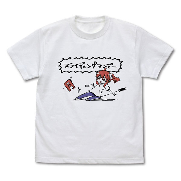 COSPA The Demon Girl Next Door Sliding Monday T-shirt /WHITE-S