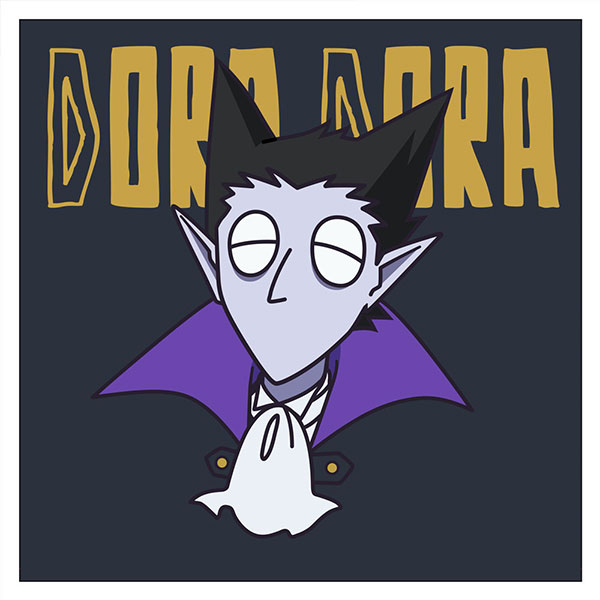 COSPA The Vampire Dies in No Time Draluc Deformed Cushion Cover