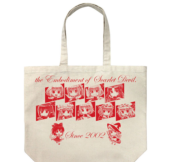 COSPA Touhou Project Large Tote Bag Touhou Koumakyou / NATURAL รูปภาพ 1