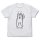 COSPA Hamaji Husky KAWAII T-shirt (Silver) /WHITE-S รูปภาพ 2