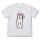 COSPA Hamaji Husky KAWAII T-shirt (Red) /WHITE-M Bild 2