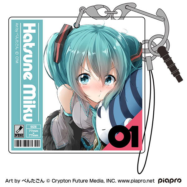 COSPA Hatsune Miku Acrylic Multi Keychain Pentagon Ver.