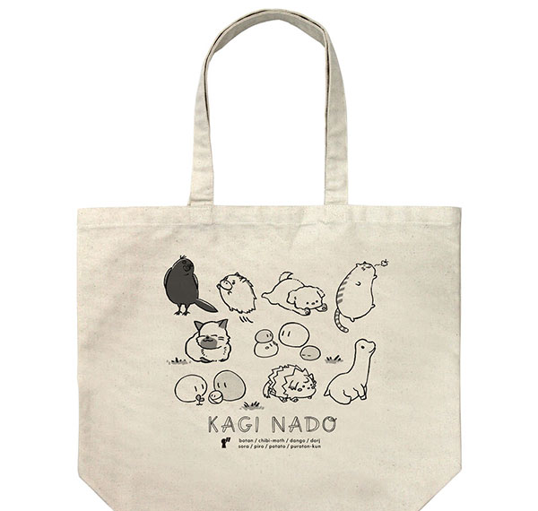 COSPA Kaginado Mascot Large Tote Bag /NATURAL Bild 1