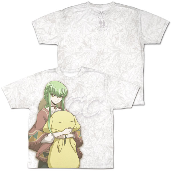 COSPA Code Geass Re;surrection New Illustration C.C. Double-sided Full Graphic T-shirt /L