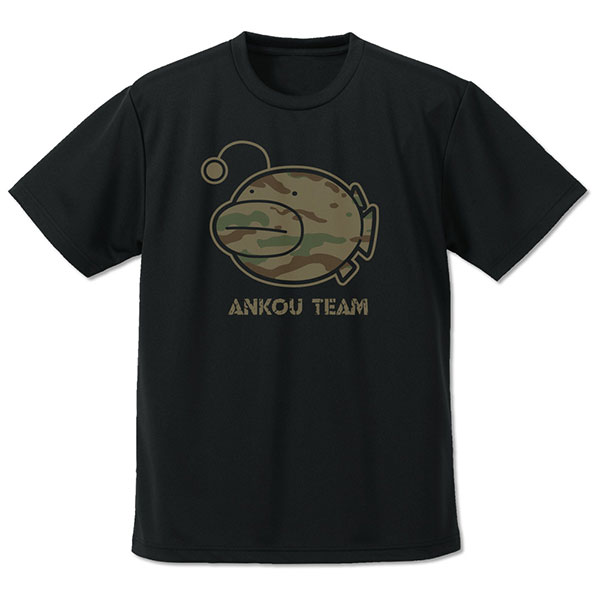 COSPA Girls und Panzer das Finale Ankou Team Dry T-shirt /BLACK-M
