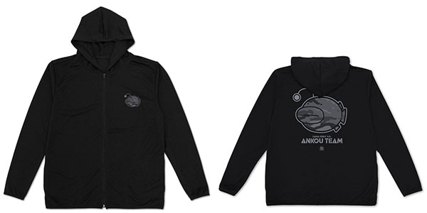 COSPA Girls und Panzer das Finale Ankou Team Thin Dry Hoodie /BLACK-M