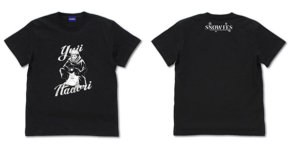 WIZARD Jujutsu Kaisen New Illustration Itadori T-shirt Snow Fes Ver./BLACK-XL