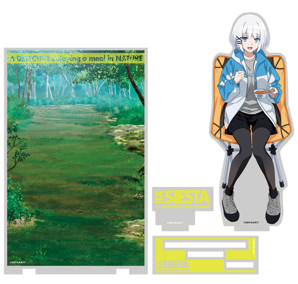 COSPA The Detective is Already Dead. New Illustration Siesta Acrylic Stand w/Background Bild 1