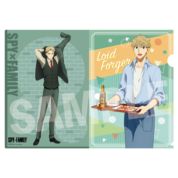 Ensky Spy x Family A4 Clear File Loid Forger 圖片 1