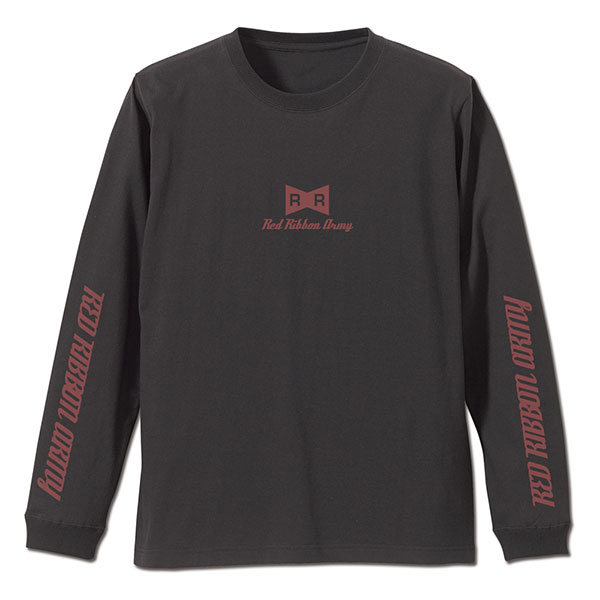 COSPA Dragon Ball Red Ribbon Army Ribbed Long Sleeve T-shirt /SUMI-XL