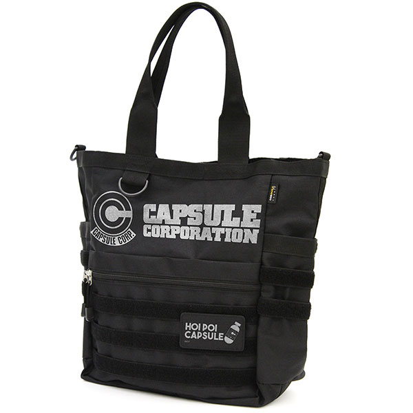 COSPA Dragon Ball Capsule Corporation Functional Tote Bag /BLACK hình ảnh 1
