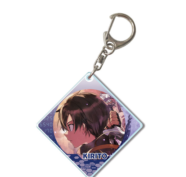 License Agent Movie Sword Art Online Progressive: Aria of a Starless Night Acrylic Keychain Design 01 (Kirito /A) Bild 1