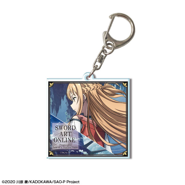License Agent Movie Sword Art Online Progressive: Aria of a Starless Night Acrylic Keychain Design 07 (Asuna /C) Bild 1