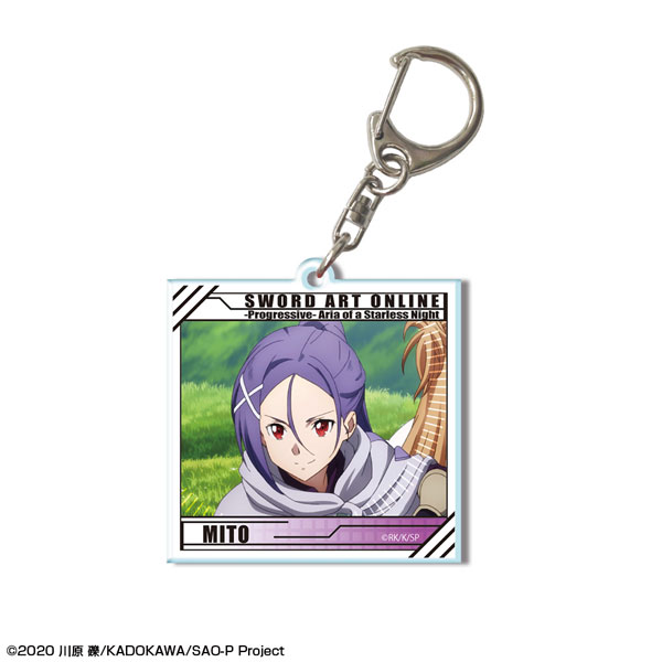 License Agent Movie Sword Art Online Progressive: Aria of a Starless Night Acrylic Keychain Design 11 (Mito /C)