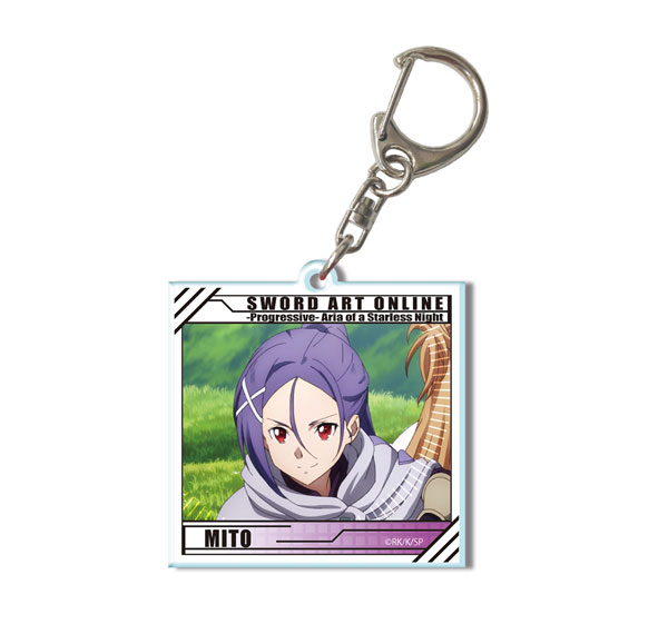 License Agent Movie Sword Art Online Progressive: Aria of a Starless Night Acrylic Keychain Design 11 (Mito /C) รูปภาพ 1