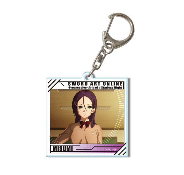 License Agent Movie Sword Art Online Progressive: Aria of a Starless Night Acrylic Keychain Design 12 (Misumi Tozawa) รูปภาพ 1