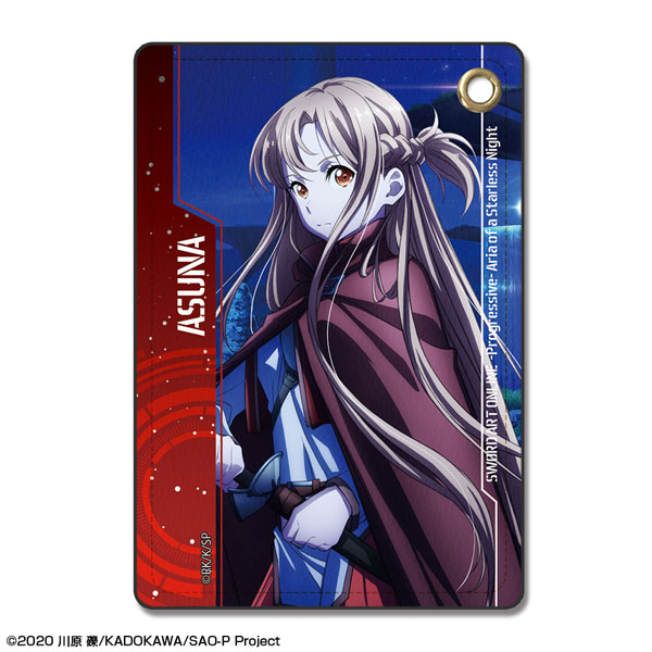 License Agent Movie Sword Art Online Progressive: Aria of a Starless Night Leather Pass Case Design 02 (Asuna /A)