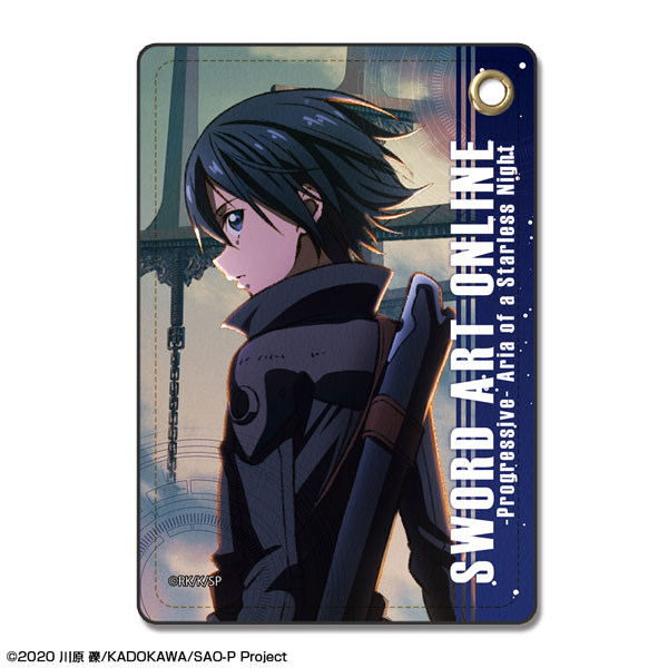 License Agent Movie Sword Art Online Progressive: Aria of a Starless Night Leather Pass Case Design 03 (Kirito /B)