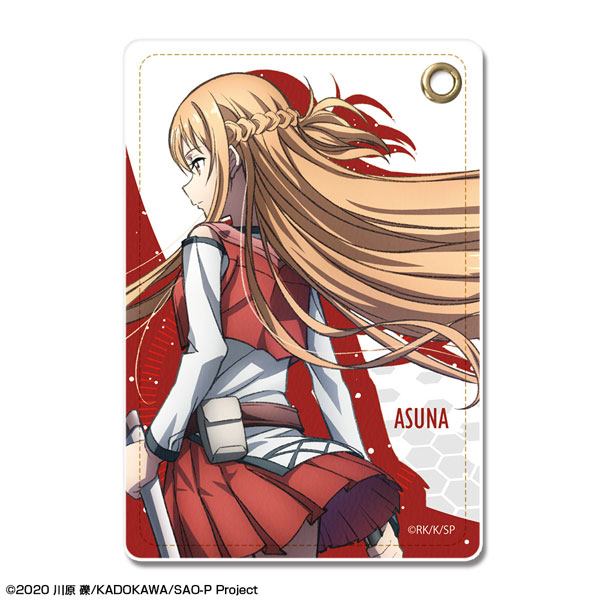 License Agent Movie Sword Art Online Progressive: Aria of a Starless Night Leather Pass Case Design 06 (Asuna /C)