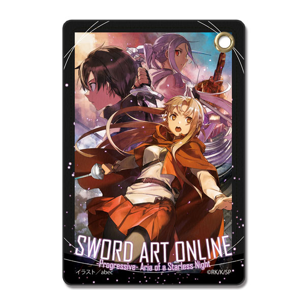License Agent Movie Sword Art Online Progressive: Aria of a Starless Night Leather Pass Case Design 07 (Group) รูปภาพ 1