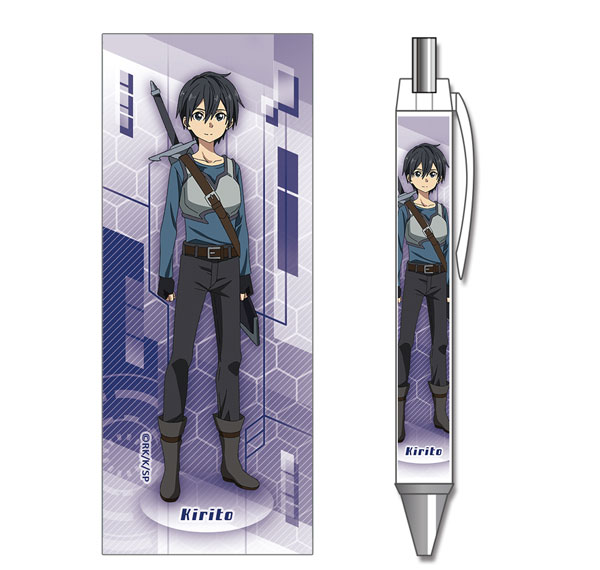 License Agent Movie Sword Art Online Progressive: Aria of a Starless Night Ballpoint Pen Design 01 (Kirito /A) รูปภาพ 1