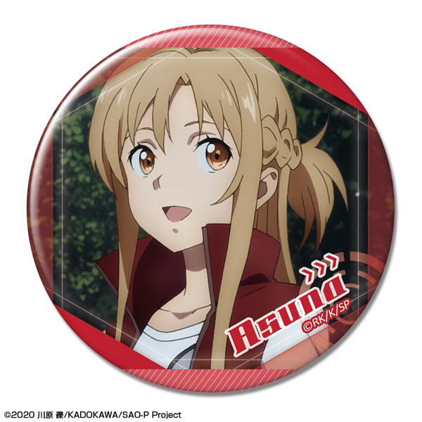 License Agent Movie Sword Art Online Progressive: Aria of a Starless Night Tin Badge Ver.2 Design 11 (Asuna /E)