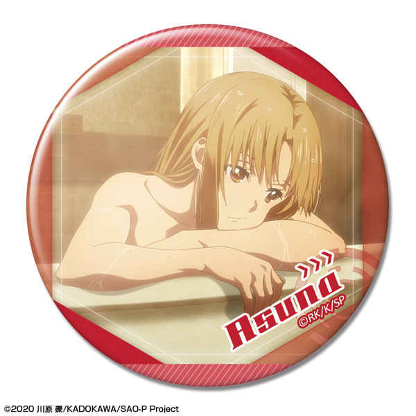 License Agent Movie Sword Art Online Progressive: Aria of a Starless Night Tin Badge Ver.2 Design 12 (Asuna /F) 圖片 1