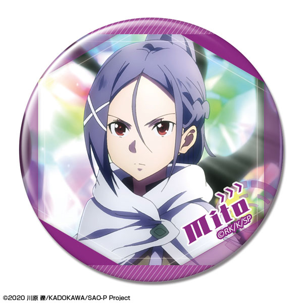 License Agent Movie Sword Art Online Progressive: Aria of a Starless Night Tin Badge Ver.2 Design 17 (Mito /A)