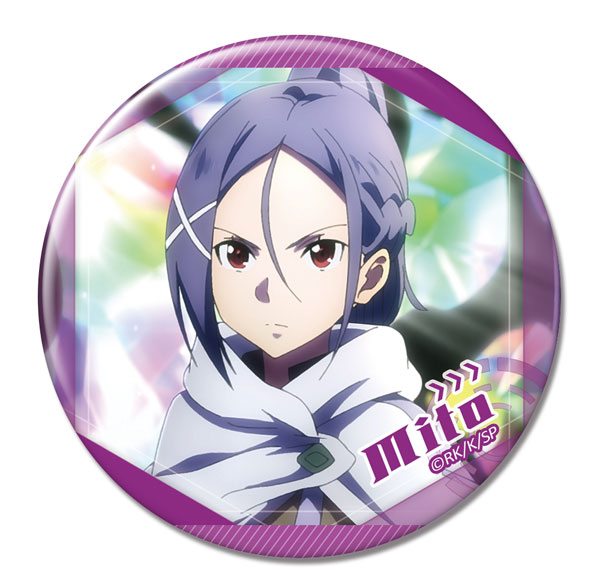 License Agent Movie Sword Art Online Progressive: Aria of a Starless Night Tin Badge Ver.2 Design 17 (Mito /A) รูปภาพ 1