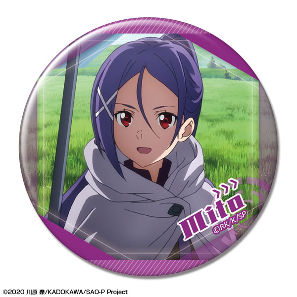 License Agent Movie Sword Art Online Progressive: Aria of a Starless Night Tin Badge Ver.2 Design 18 (Mito /B)