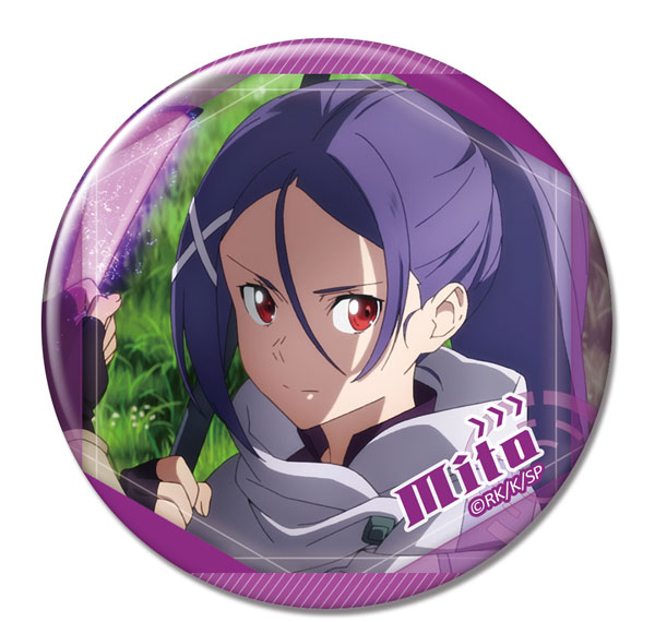 License Agent Movie Sword Art Online Progressive: Aria of a Starless Night Tin Badge Ver.2 Design 19 (Mito /C) รูปภาพ 1