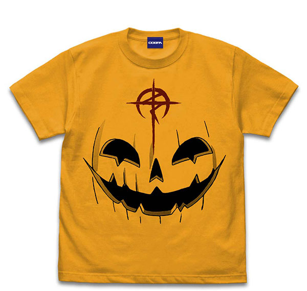 COSPA Mobile Suit Gundam: Hathaway's Flash Pumpkin Mask Face T-shirt /GOLD-L รูปภาพ 1