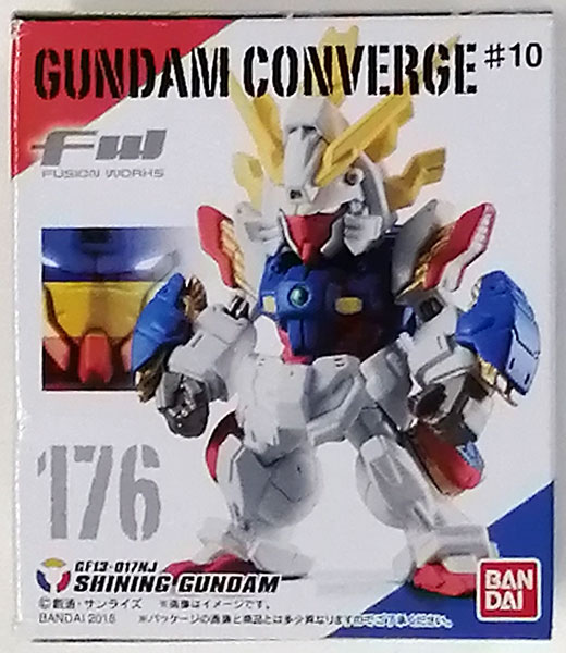 Bandai FW GUNDAM CONVERGE #10 Shining Gundam Super Mode