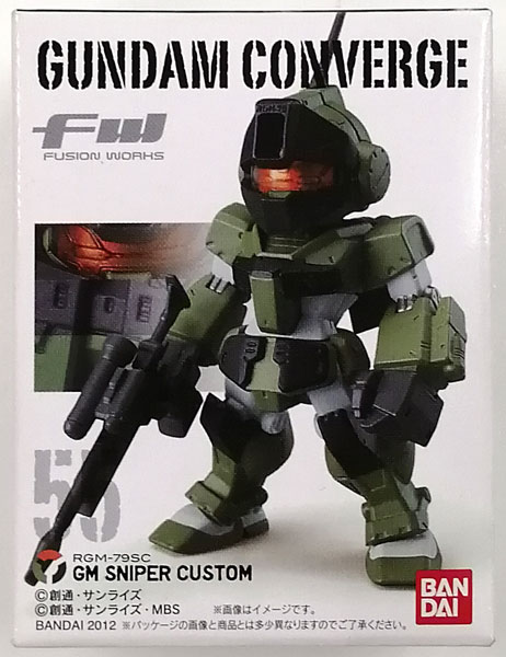 Bandai FW Series GUNDAM CONVERGE 9 GM Sniper Custom