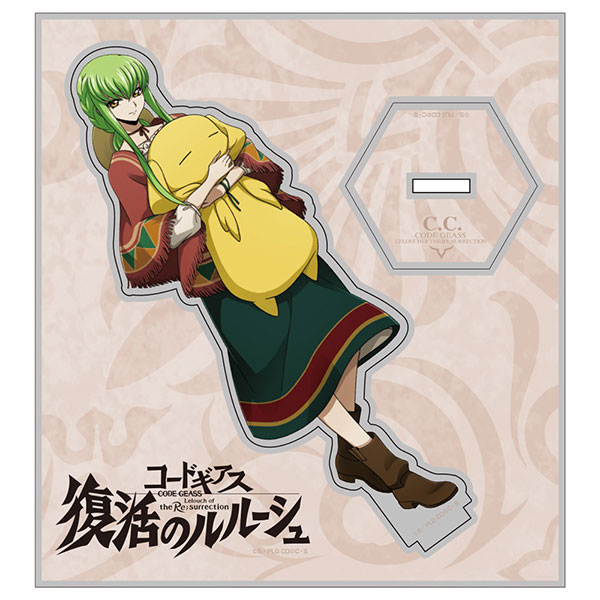 COSPA Code Geass Re;surrection New Illustration C.C. Acrylic Stand