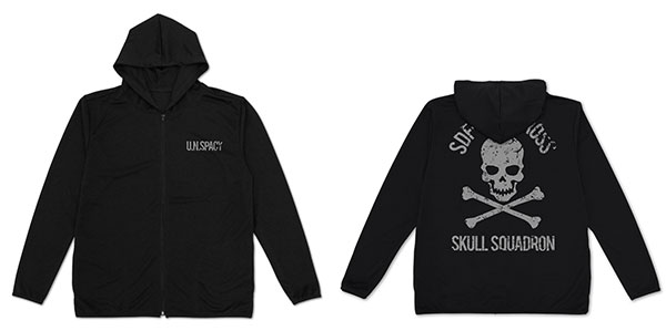 COSPA The Super Dimension Fortress Macross Roy Focker Thin Dry Hoodie /BLACK-M