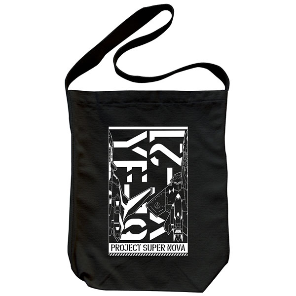 COSPA Macross Plus YF-19/YF-21 Shoulder Tote Bag /BLACK image 1