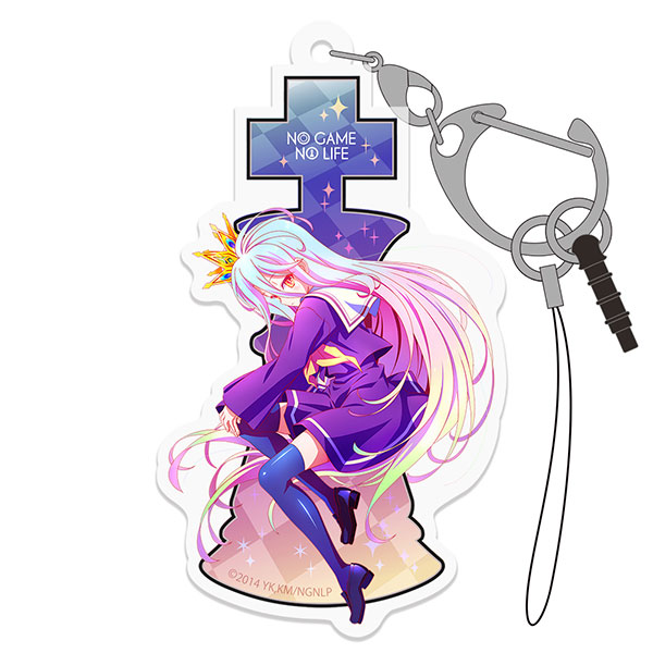 COSPA No Game No Life "Shiro" Design Acrylic Multi Keychain