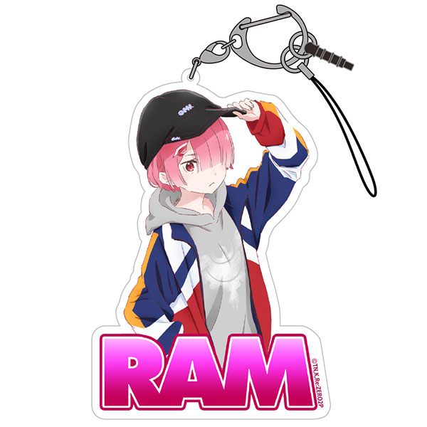 COSPA Re:ZERO -Starting Life in Another World- Ram Design Acrylic Multi Keychain