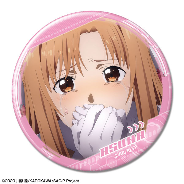 License Agent Movie Sword Art Online Progressive: Aria of a Starless Night Tin Badge Ver.1 Design 06 (Asuna /B)