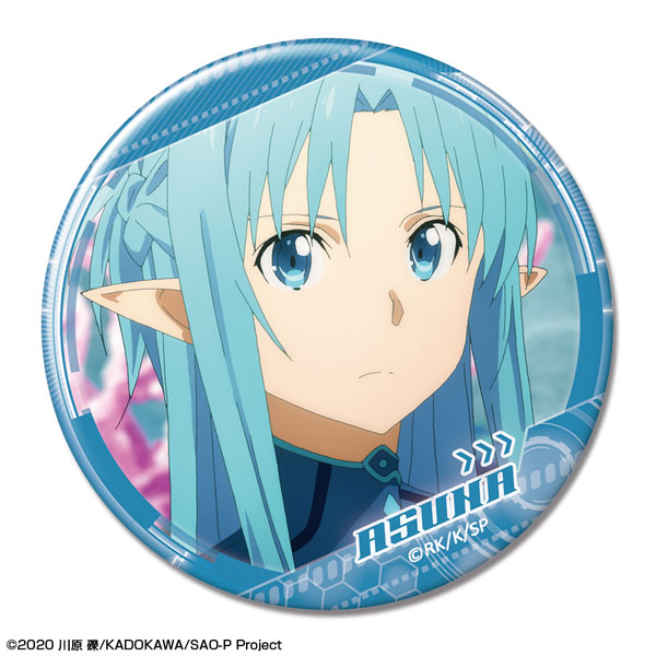 License Agent Movie Sword Art Online Progressive: Aria of a Starless Night Tin Badge Ver.1 Design 08 (Asuna /D)
