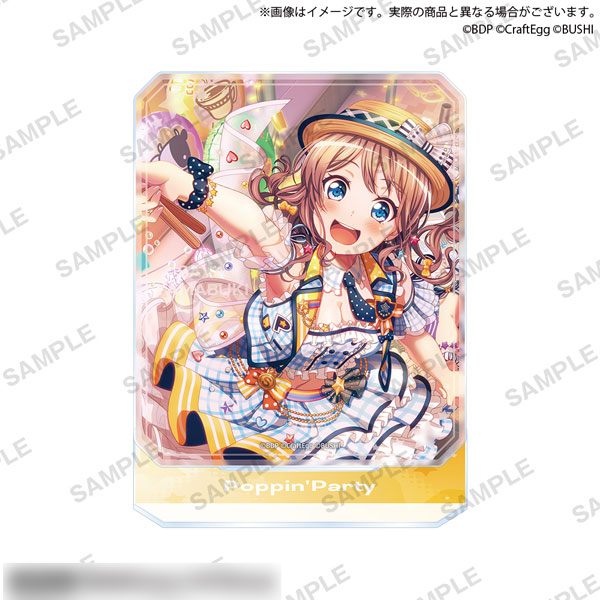 Bushiroad Creative BanG Dream! Girls Band Party! Octagon Acrylic Stand Saya Yamabuki